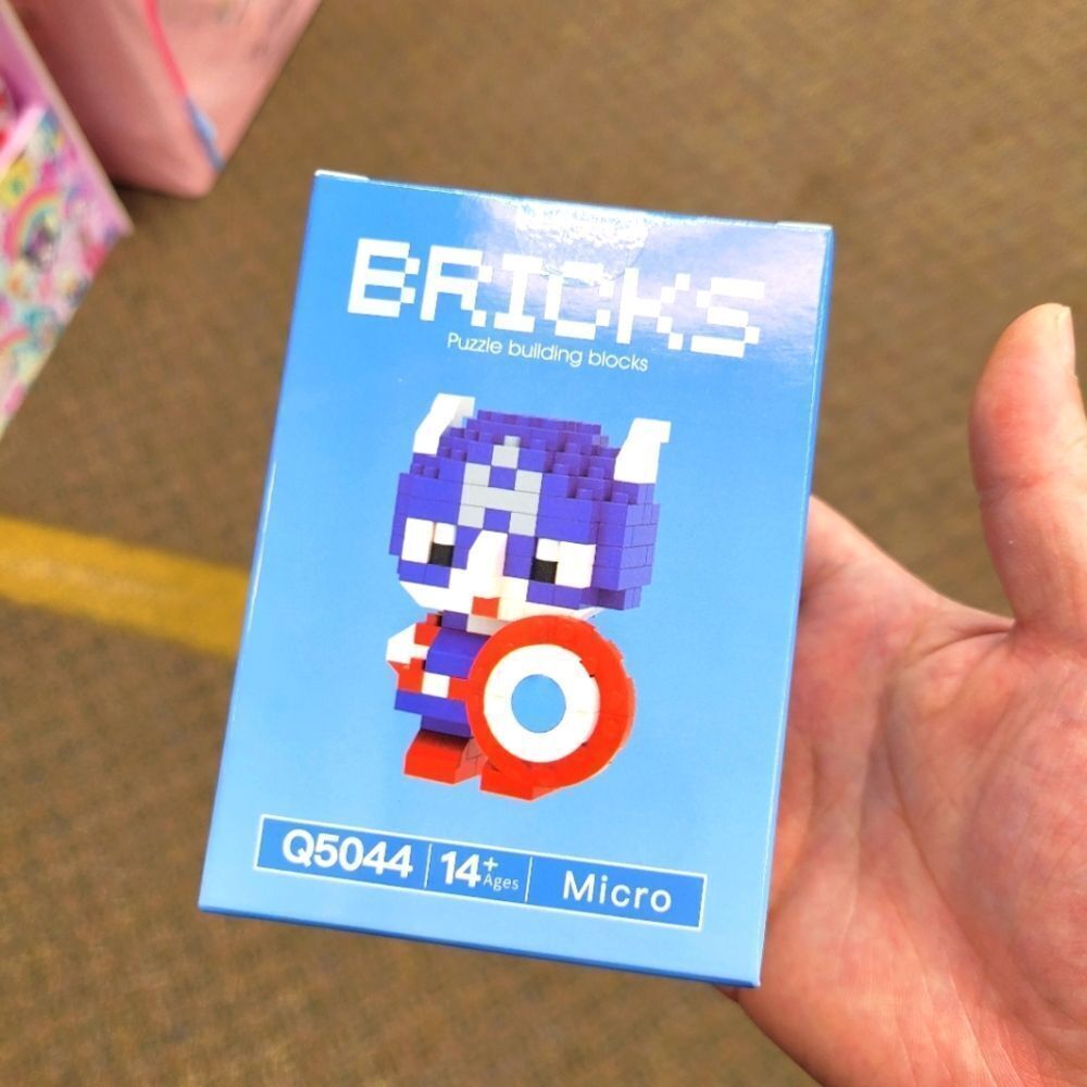 Brand New Captain America Bricks Lego Figure